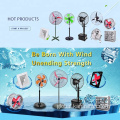 Standing Oscillating Fan OEM Industrial Stand Fan With Plastic Blade Manufactory